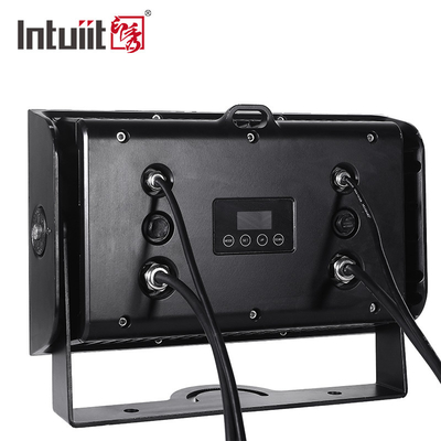 8X15W luz colorida da cidade RGBW 4in1 IP54 resistente à água luz de lavadora de parede para DJ bar palco de concerto ao ar livre Bateria Alimentada