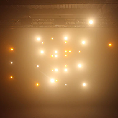 4X90W 4 Eye Led Cob Blinder Light Amber Warm White 2In1 Ip65 Lâmpada de palco LED à prova d'água