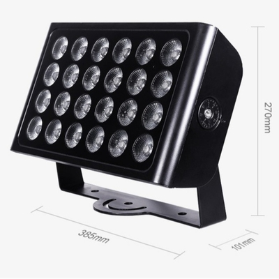 24x10w 4in1 Rgbw Led Lavadora de parede exterior Luzes de inundação Jardim festa de casamento DJ Luz de palco