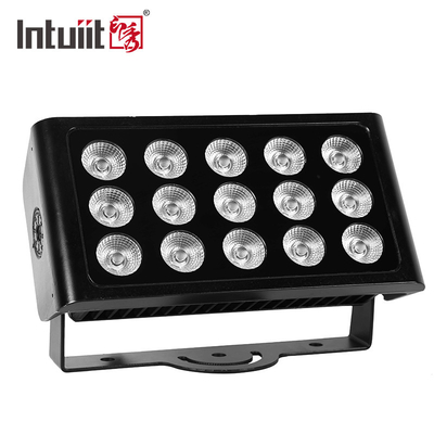 Lâmpada de inundação LED de 80W IP65 quadrada DMX RGBW LED para fachada de edifício