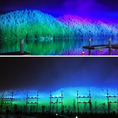 1500W RGBW exterior 4in1 RGBW 4in1 LED City Color Light Lâmpadas de lavadora à prova d'água para construção