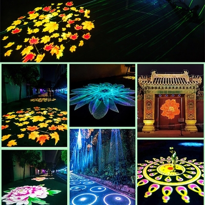 Projetores de logotipo LED Luz Logotipo à prova d'água Luzes de Natal Exteriores IP65 Publicidade Projetor Gobo