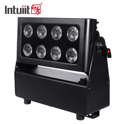Projeto de Iluminação de Cidade Inalámbrica Alimentada por Bateria Eólica 8X15W RGBW Leds Lights Led Stage