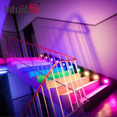 IP54 Remote Control Wedding Stage Battery Led Uplight Rgb Wireless Dj Light Bar Dmx512 4x12W Led Spotlights