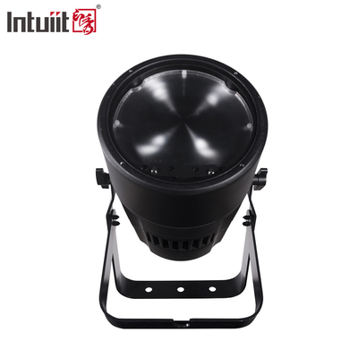 200W COB Luz LED Zoom linear 10 a 55 graus RGBW Sala de conferências Teatro Luz de inundação DMX LED Par