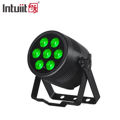 Impotente sem fio DMX Exterior 7x20W RGBWA UV 6in1 IP65 LED Par Light Uplight Exterior