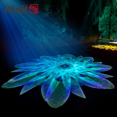 200W padrão à prova d'água exterior LED Gobo imagem logotipo projetor Luz para Plaza Natal Festival Publicidade