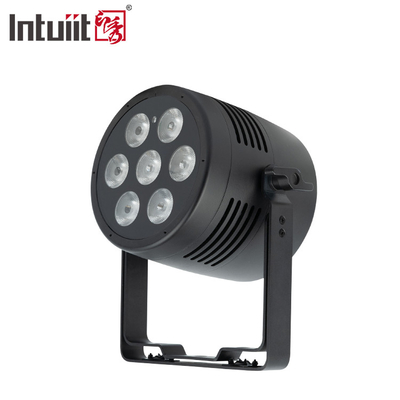 Lâmpada de palco LED Par RGBWA UV 6IN1 7x20w IP65 impermeável Dmx LED Par
