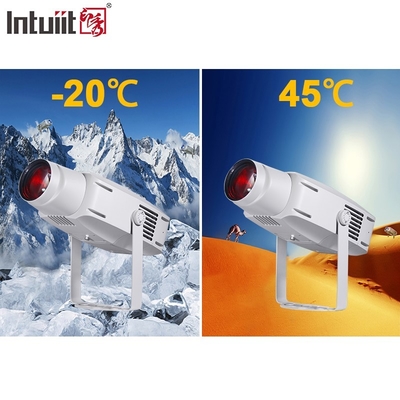 400W Waterproof IP65 LED GOBO Projector Edifício exterior Luz de Projeção Quatro cores de comutação Efeito de água Luz de Projeção