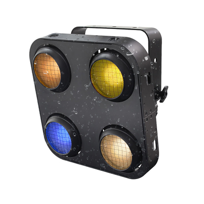 Ip65 400W Ambre Branco Quente Led Cob Audiência Blinder Light Outdoor Impermeável Blinder 4 Olhos