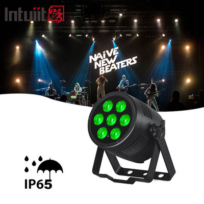 7x20W RGBWAUv 6in1 Par Uplight LED Par Iluminação de palco