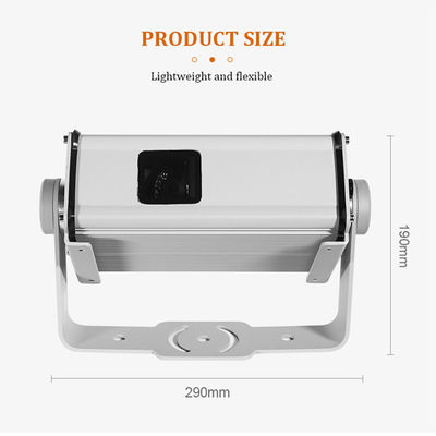 RGBW Luz de árvore LED colorida DMX512 Luzes dinâmicas de vaga-lumes de céu estrelado Lâmpada de projeção a laser Lâmpada de jardim exterior Lâmpadas de atmosfera de paisagem