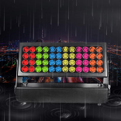 Fábrica por atacado 2000W LED Flood Light Outdoor IP65 48x40W RGBW 4in1 Arquitetura Wash Light para Projeto de Embelezamento da Cidade