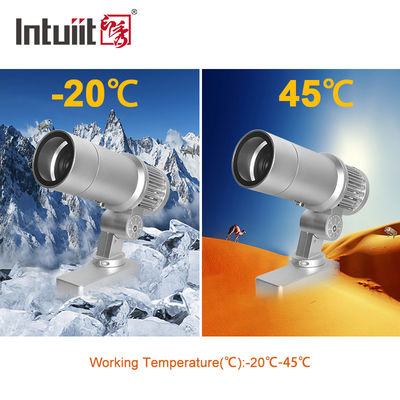 60W Outdoor Gobo Projection Light Advertising Sign Light Waterproof Rotating Led Sign Projector Pattern Logotipo da porta Spotlight