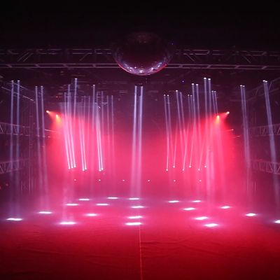 Luz de Festa DJ 37*10W RGBW Quad 4 em 1 LED Moving Head Wash Zoom