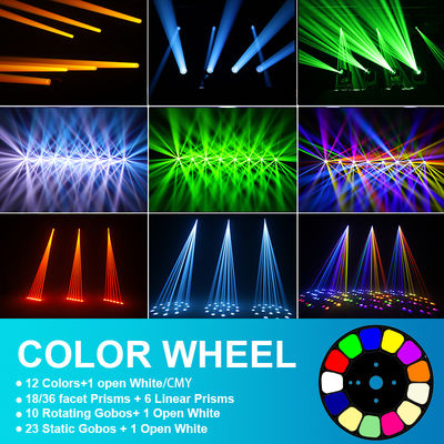 IP66 À Prova D 'Água 100 W CMY Laser Moving Head Light Ultra Estreito 0.8 Graus Ângulo de Feixe Iluminação de Palco Ao Ar Livre DMX512