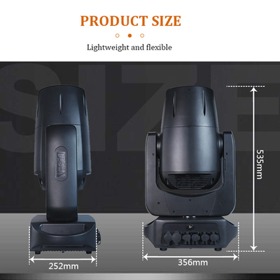 IP66 Laser Moving Head 100W Movinghead Beam Light para uso externo
