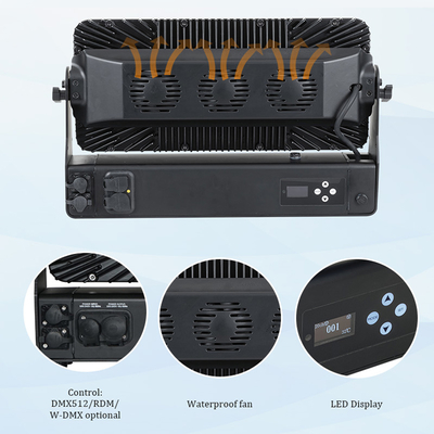 IP65 40x10W RGBW LED City Stage Light Construção exterior Projeção de Inundação Iluminação Arquitetônica