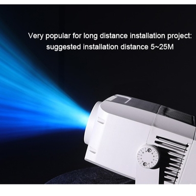 200W Custom Gobo Projector Ip65 Alto brilho Publicidade Led Outdoor Natal Gobo Logo Projector Luzes Publicitárias