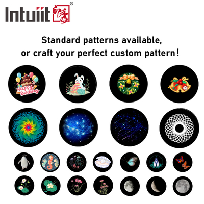 Projetor de Gobo LED à prova d'água IP65, alta luminosidade, 200W, para palco e paisagem externa