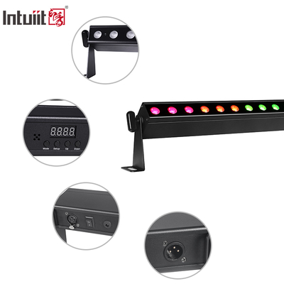 IP20 Wireless 12x2W 0,5m 4in1 Bateria LED Lâmpadas de Lava-louças de parede Luzes de palco