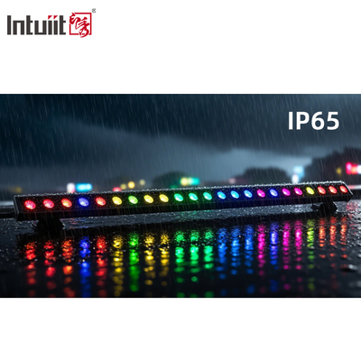 Luminária de parede LED RGBW à prova d'água IP65 24*2W Corpo de alumínio para exteriores para jardim e paisagem de edifícios altos