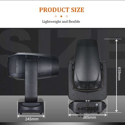 2025 BSW 280W LED Moving Head Stage Light DMX512 Beam Spot Wash 3em1 para DJ Disco Show CMY