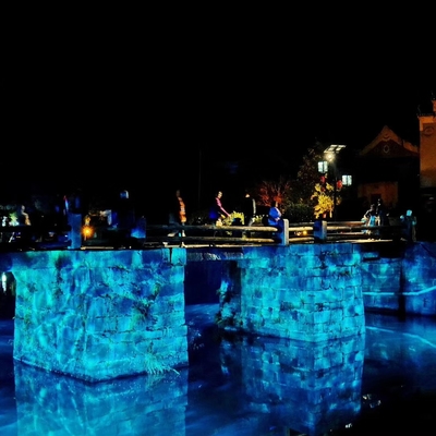 100W Projetor Luz de onda de água exterior Oceano Ondulação de água Luz de padrão personalizado