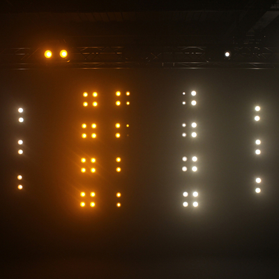 Luzes de boate externas à prova d'água Dmx 4*90w Four 4 Eye IP65, luzes de evento Blinders Cob