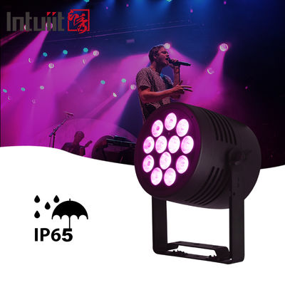 IP65 LED exterior 12x20w RGBWA-UV 6in1 Event DJ Wash DMX 512 LED à prova d'água Par Light
