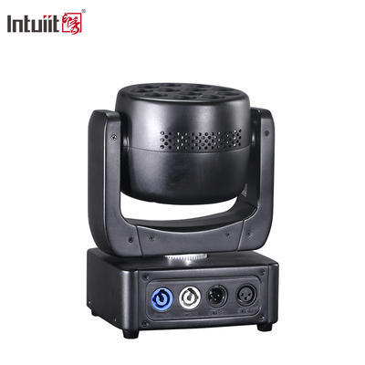 Lâmpadas de cabeça móvel 12*8W LED Lâmpadas de palco RGBW DJ Iluminação DMX 512 Ativação de som para Eventos Festas Casamento Igreja Show de banda ao vivo