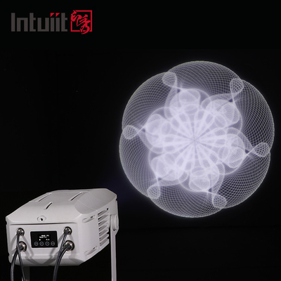 400W RGBW LED Logotipo personalizado Gobo Projector Light IP65 resistente à água Rotação LED Logotipo Projector Light para exterior
