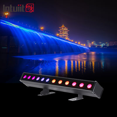 12*2W 4-em-1 IP65 LED Wash Bar Bateria Alimentada por Luzes de Projeção RGBW Efeito de Feixe