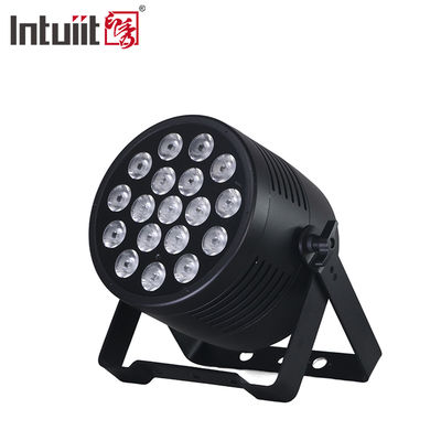 Luzes Par LED IP65 para Exterior - 18x20W RGBWA UV 6em1 Luz de Palco DJ à Prova d'Água Som Ativado Auto RDM Suporte & DMX Control Uplights para Casamento Aniversário Show de Luzes Musicais Eventos de Festa Iluminação de Palco