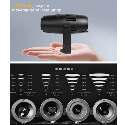 LED 60W Projector de Gobo Personalizado para Projeção de Piso