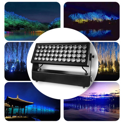 1500W IP65 resistente à água Lâmpadas de lavagem de palco ao ar livre RGBW 4in1 City Color LED Wash Light para projeto de fundo