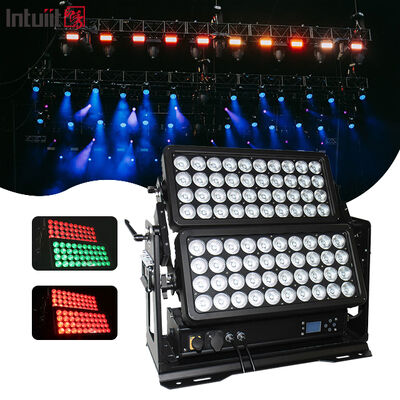400W 800W 1500W City Color DMX Control Mode Waterproof LED Stage Wash Light Double Layer Floodlight para Eventos