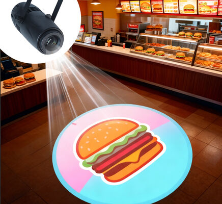 40W Logo Projector Lights Custom GOBO projectors for Store Business for Shop Advertising and Wedding