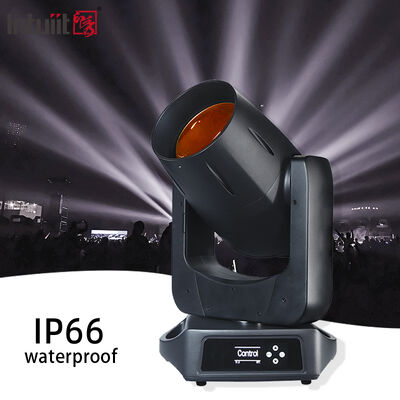 IP66 LED 200W Lâmpada de cabeça móvel resistente à água Lâmpada de cabeça móvel DMX para DJ Bar Disco Iluminação de palco de festa