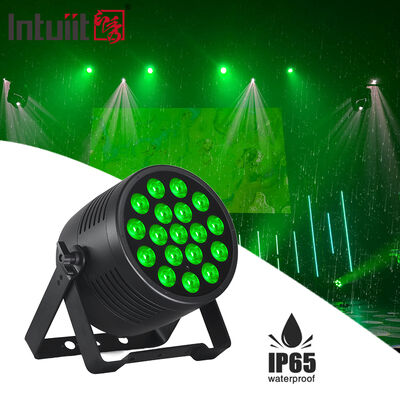 IP65 18*20w Rgbwauv 6in1 Led Waterproof Par Light Light Stage Light Outdoor Dj up Iluminação de casamento