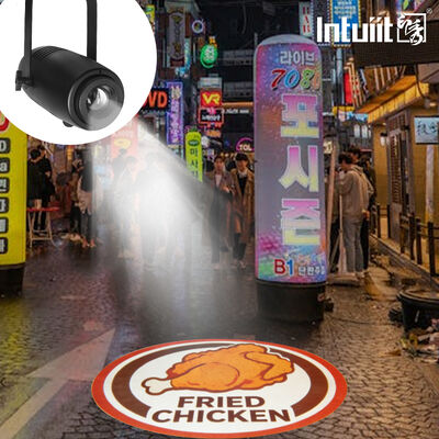 60W LED Logotipo GOBO Projector Ip65 Light Waterproof Hotel Empresa Loja Publicidade de casamento Uso interno e externo