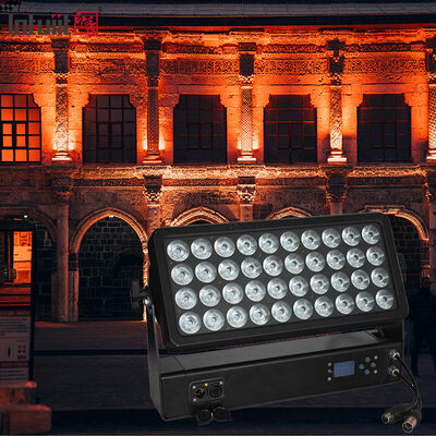 400W Outdoor IP65 Waterproof City Color 40x10W RGBW 4in1 LED Lâmpada de Lavagem de Parede