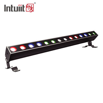 140W RGBW 4 em 1 IP65 à prova d'água LED Linear Wall Washer 14x10W DMX512/RDM City Color Building Lighting