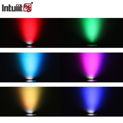 Par LED IP65 para Exterior 60x12W RGBW 4IN1 Luz de Inundação LED à Prova d'Água DMX