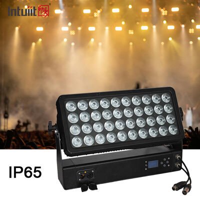 Luz de inundação LED RGBW 4IN1 IP65 de 400W para lavagem de parede City Color com controle DMX512
