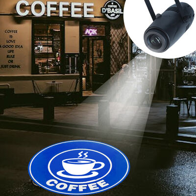 Projetor de luz com logotipo LED 40W luz rotativa do projetor Gobo