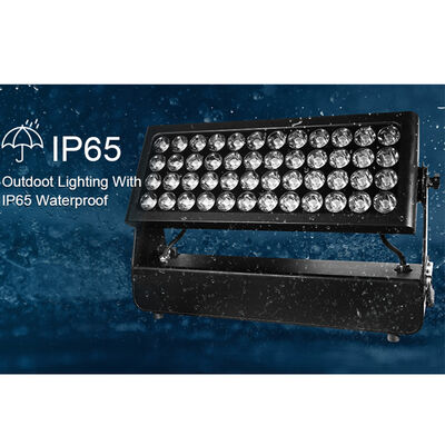 Holofote profissional para arruela de parede LED 4 em 1 à prova d'água IP65 de 1500 W RGBW para iluminação arquitetônica de paisagens urbanas