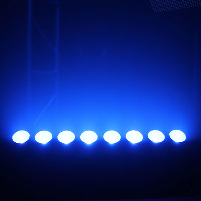 Cor que mistura a luz da arruela da parede da barra do pixel do diodo emissor de luz da luz 8*15W RGB da fase do diodo emissor de luz da ESPIGA 120W