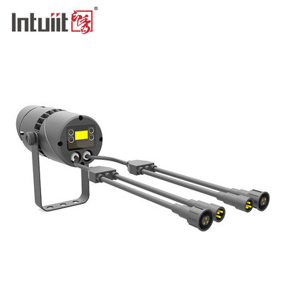 O jardim Dmx conduziu o projetor 15w Rgbw conduziu o ponto para exterior interno