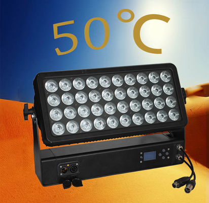 City Color Wash 400W Led Wall Washer Light RGBW 4in1 Alumínio IP65 DMX512